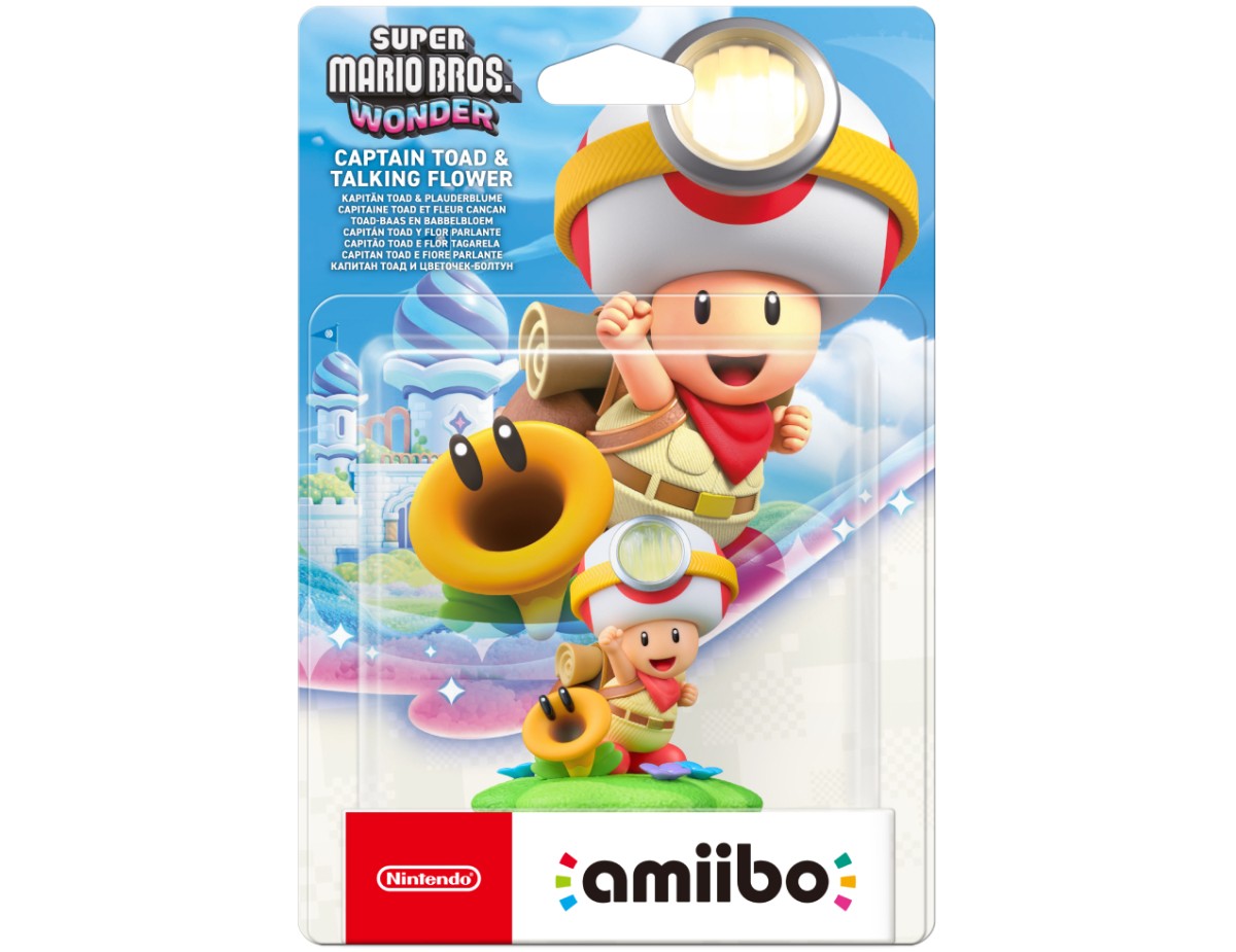 Nintendo amiibo Captain Toad & Talking Flower Nintendo amiibo Captain Toad & Talking Flower