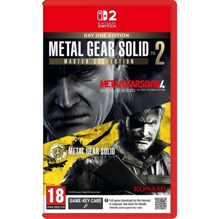 Switch 2 Metal Gear Solid: Master Collection Vol. 2 - Day One Ed