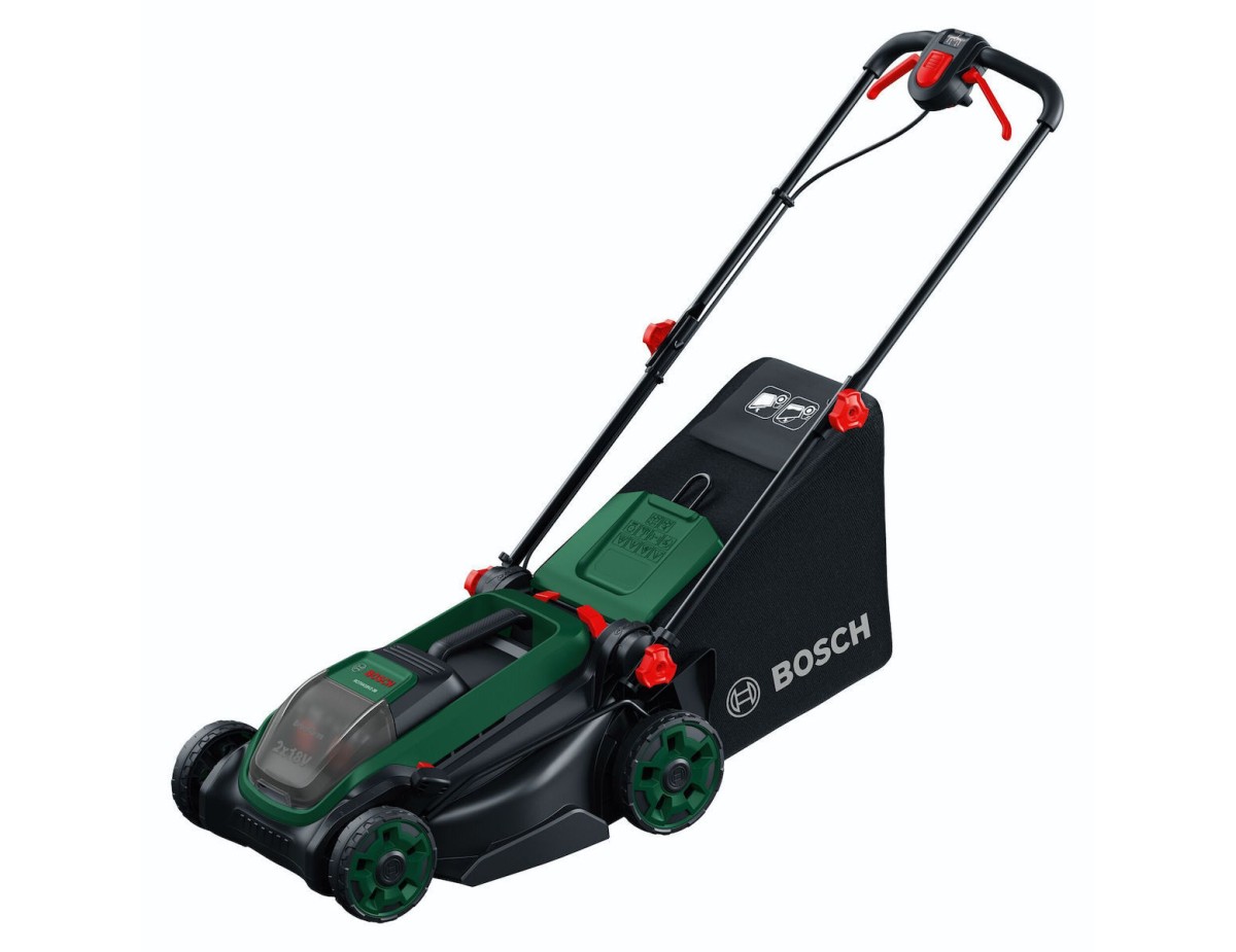 Bosch  Rotak 18V2-38 solo cordless lawn mower