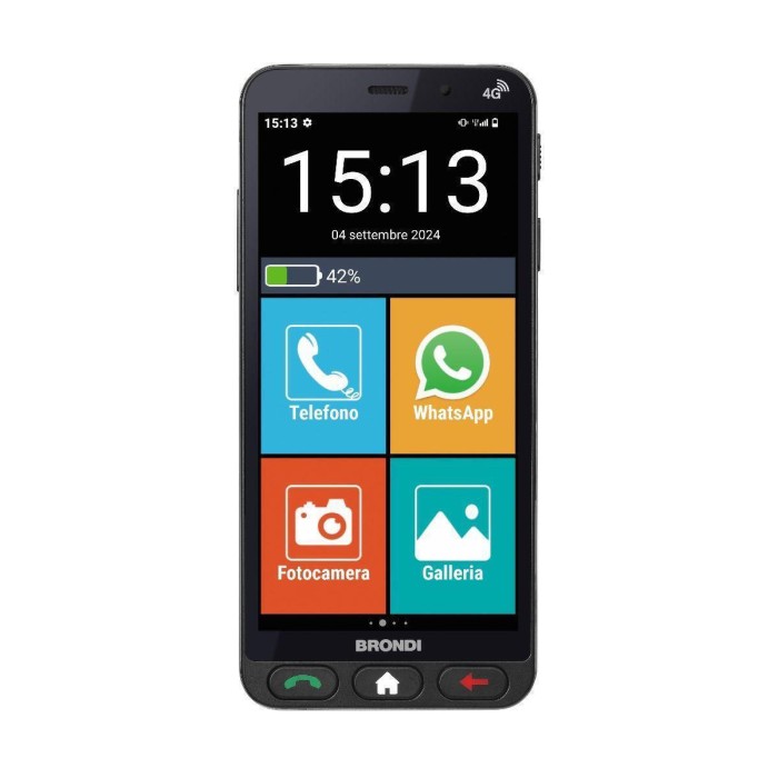 Brondi Amico Vero 4G Nero DS ITA
