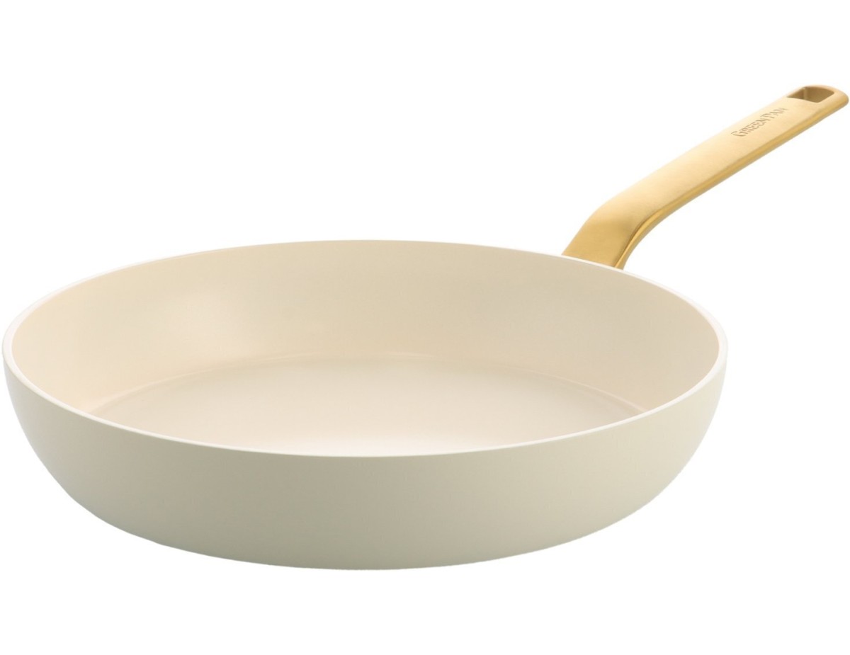 GreenPan Evolution Frying Pan 28cm Cream GreenPan Evolution Frying Pan 28cm Cream