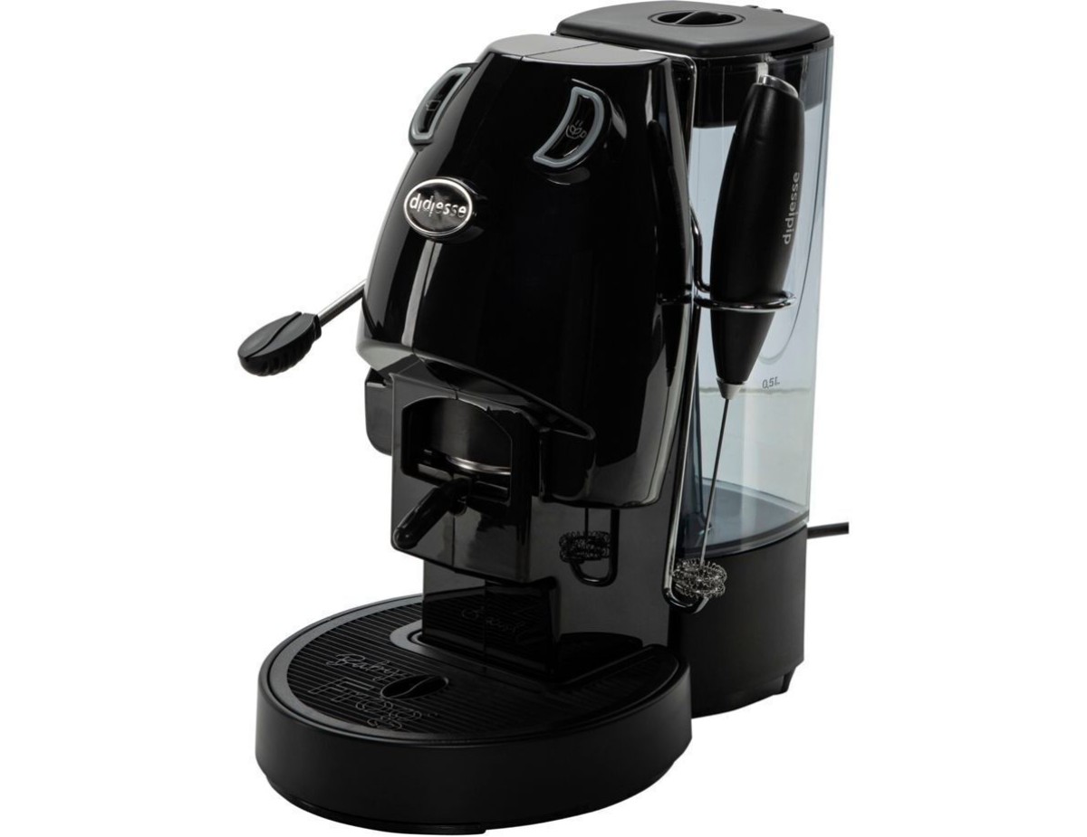 Frog Baby Nero Coffee and Tea con Frullino Cialde 44mm STD 650W Frog Baby Nero Coffee and Tea con Frullino Cialde 44mm STD 650W