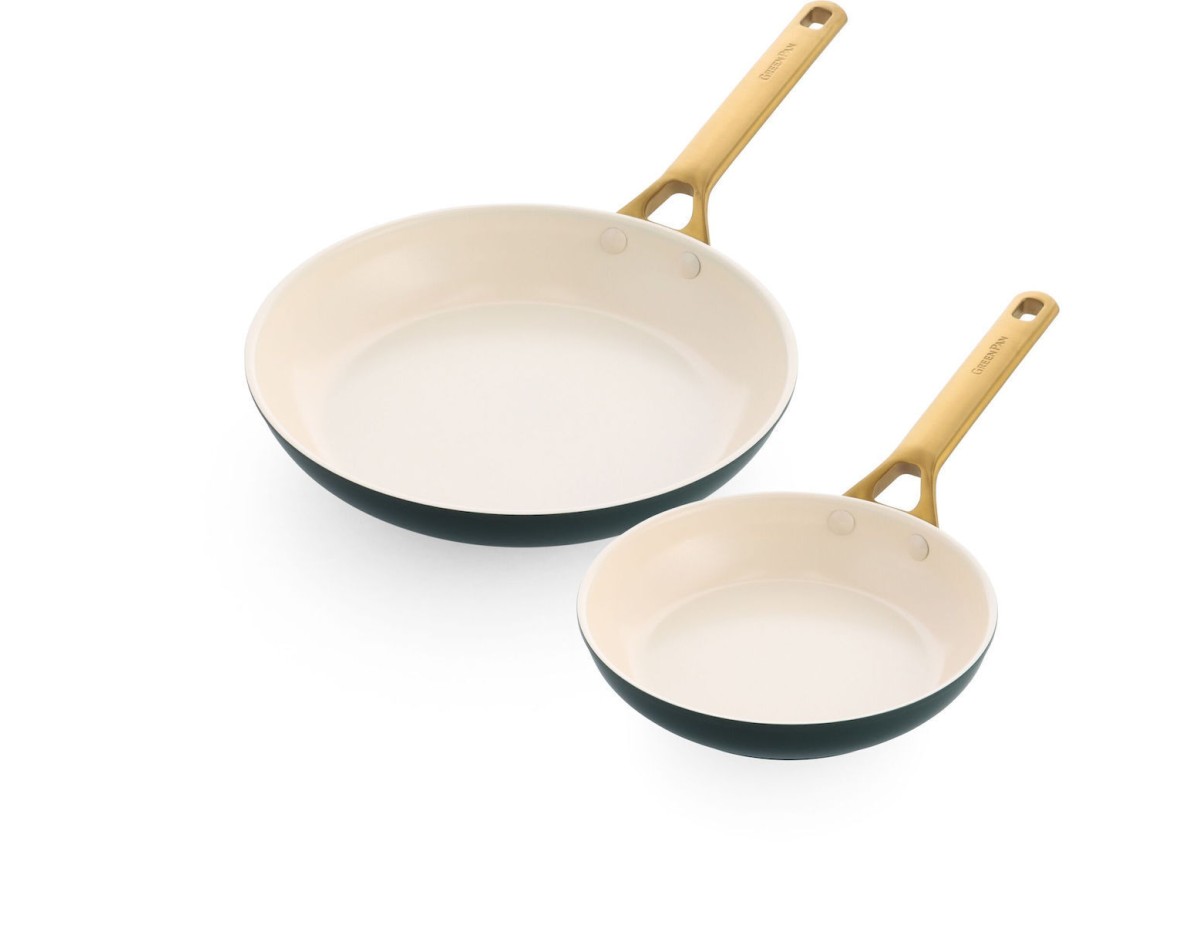 GreenPan Padova Reserve 2 pcs Frypan Set 20+26cm Green GreenPan Padova Reserve 2 pcs Frypan Set 20+26cm Green