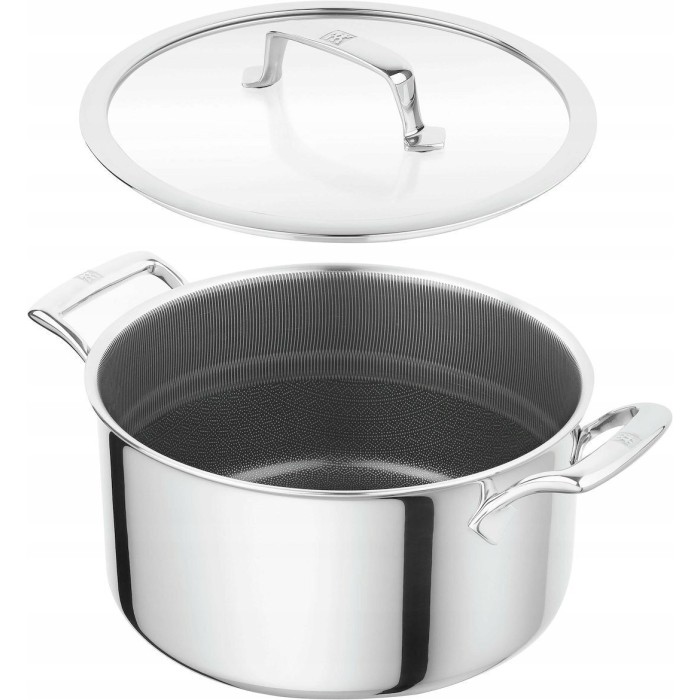 ZWILLING Peak Cooking Pot 24 cm 18/10 Stainless Steel, Silver ZWILLING Peak Cooking Pot 24 cm 18/10 Stainless Steel, Silver