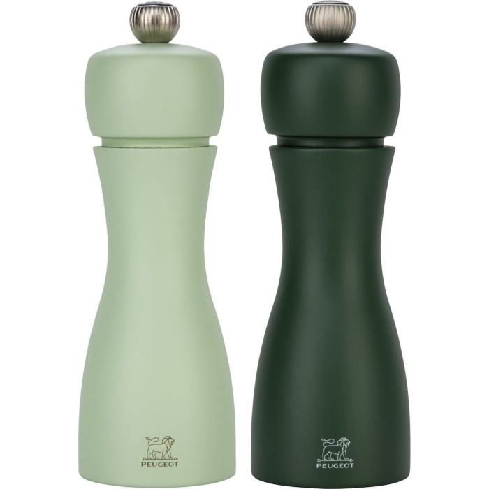 Peugeot Tahiti Pepper-/Salt Z Mill Set 2 pcs. 15 cm green
