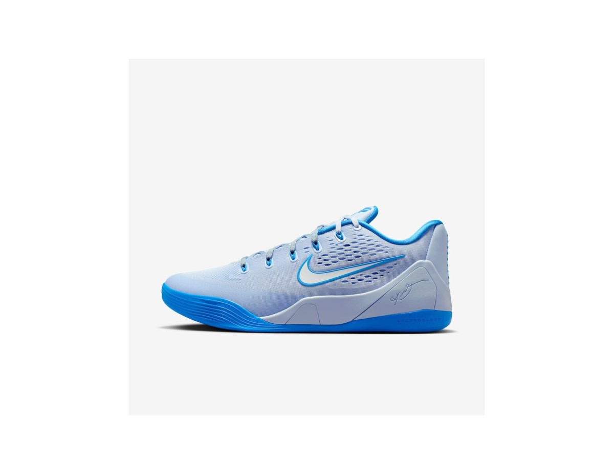 Nike Kobe 9 EM Elite Low EM Protro Χαμηλά Μπασκετικά Παπούτσια Hydrogen Blue / Λευκό / Light Photo Blue Nike Kobe 9 EM Elite Low EM Protro Χαμηλά Μπασκετικά Παπούτσια Hydrogen Blue / Λευκό / Light Photo Blue