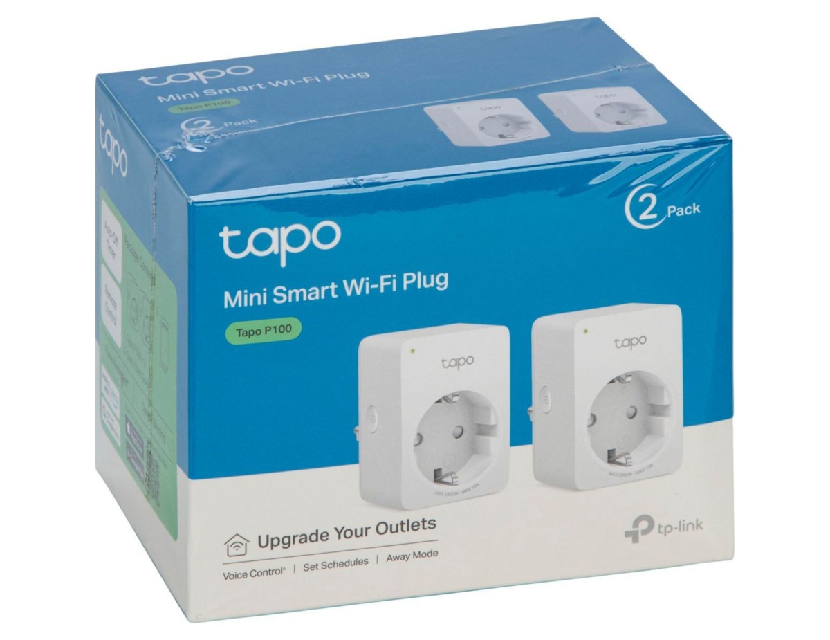 Tapo P100 (2 pcs) WiFi Smart Plug Tapo P100 (2 pcs) WiFi Smart Plug