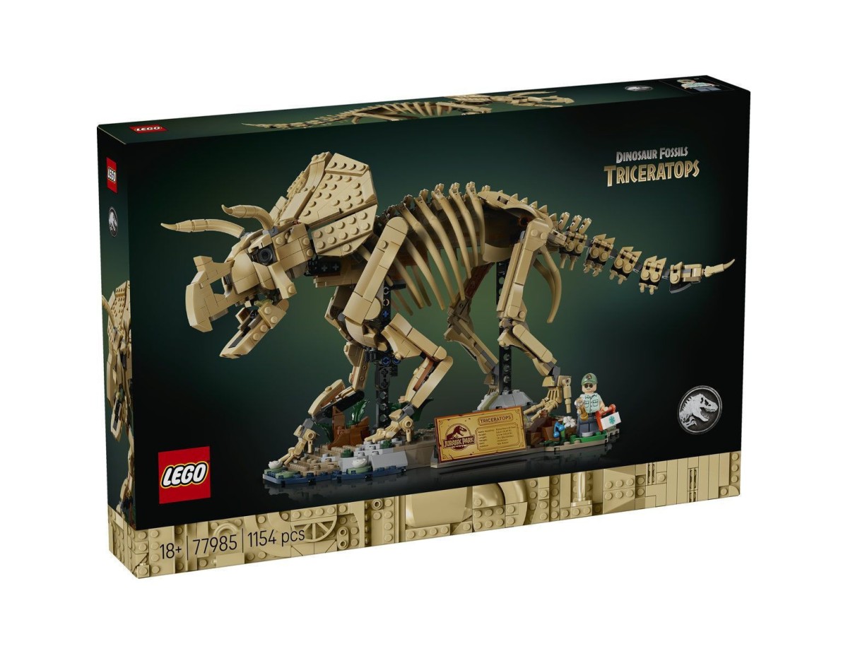 LEGO Jurassic World Dinosaur Skeletons: Triceratops (77985)