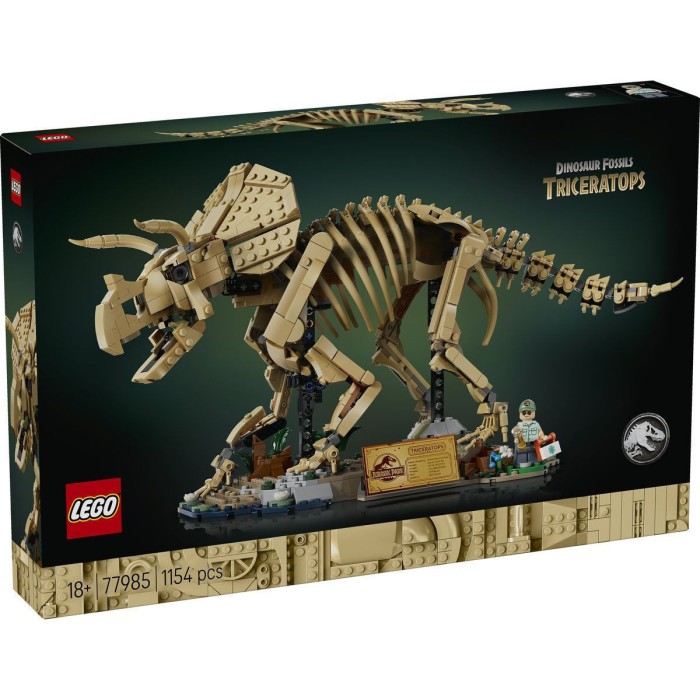 LEGO Jurassic World Dinosaur Skeletons: Triceratops (77985)