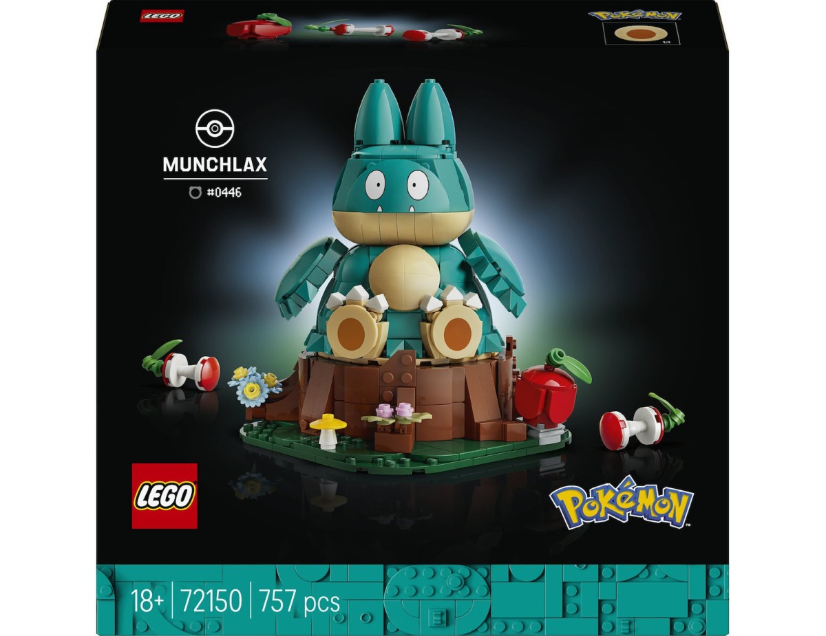 LEGO Pokemon Munchlax για 18+ Ετών 757τμχ 72150