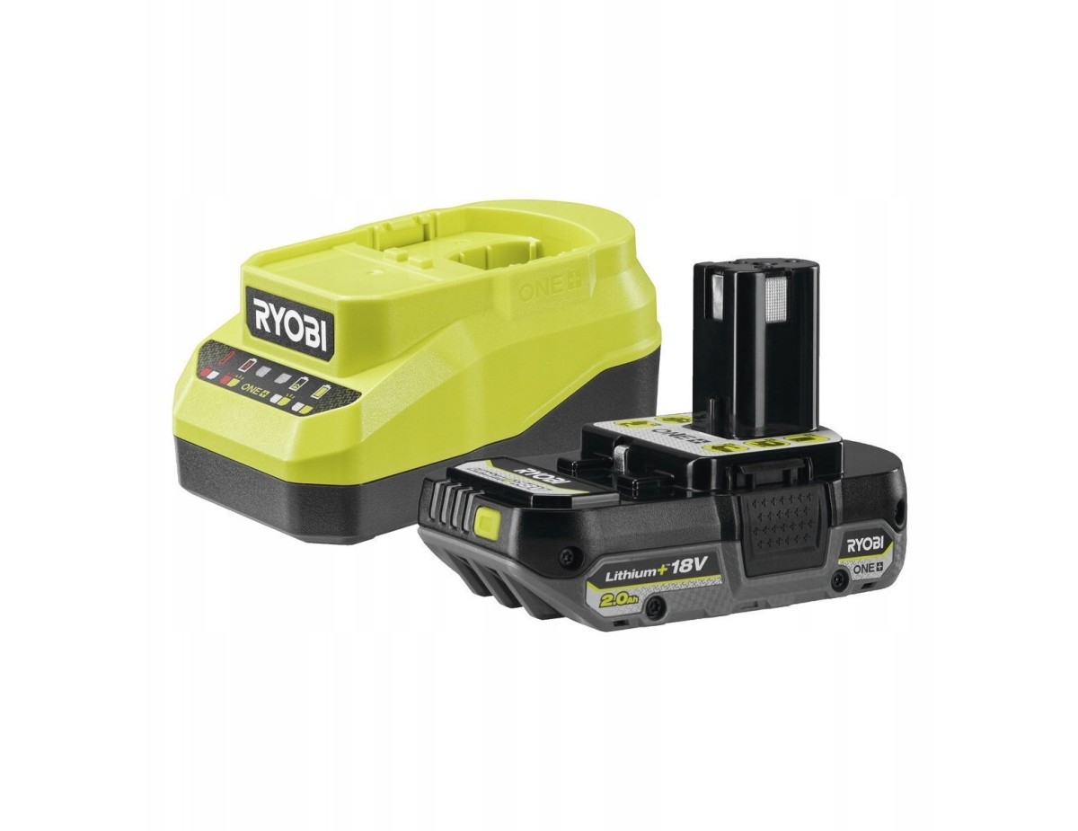 Ryobi ONE+ RC18120A-120C 2.0Ah Battery Starter Set