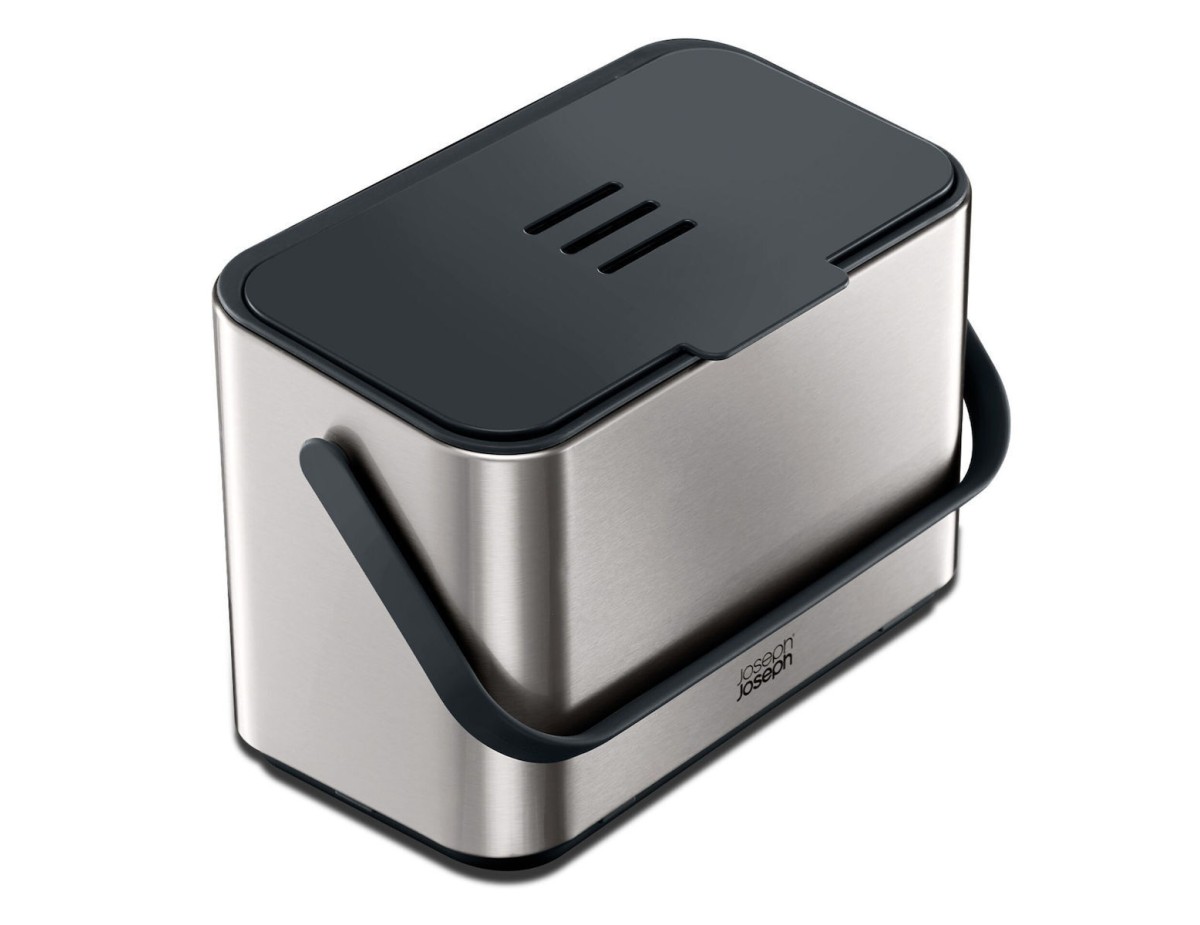 Joseph Joseph Collect 4L Stainless-steel Food Wase Caddy