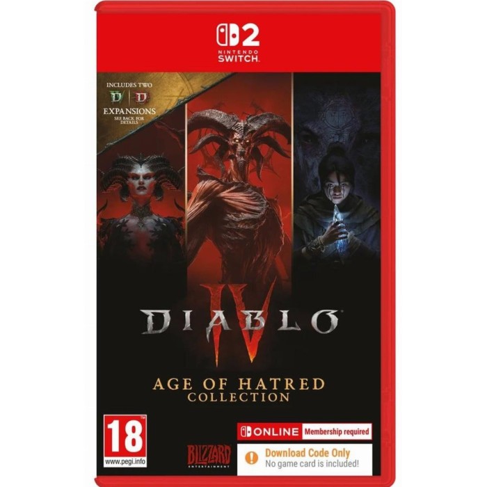 Diablo IV: Age of Hatred Collection (Game-Key Card) Switch 2 Game Diablo IV: Age of Hatred Collection (Game-Key Card) Switch 2 Game