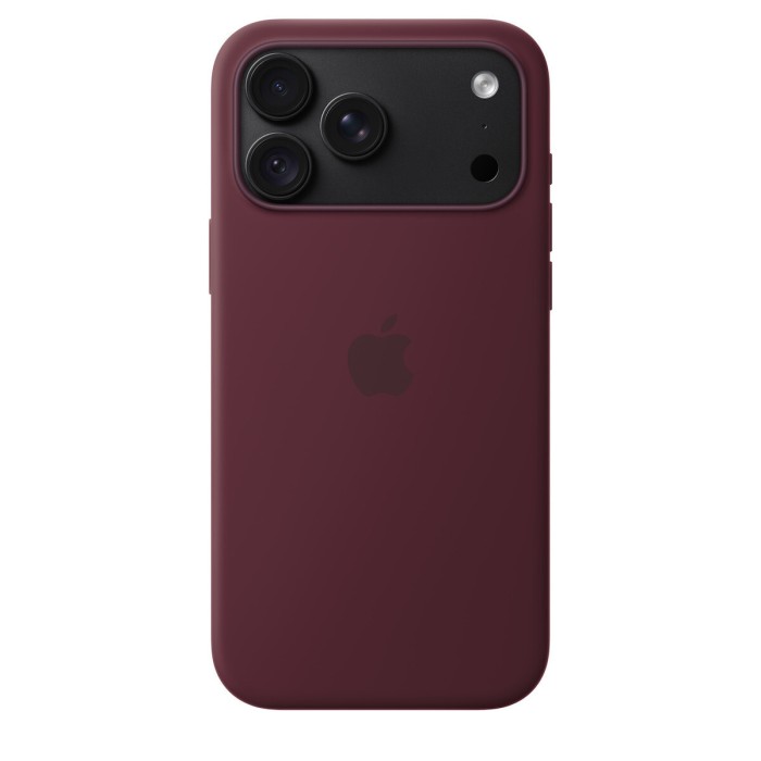 Apple iPhone 18 Pro Max Silicone Case with MagSafe Burgundy