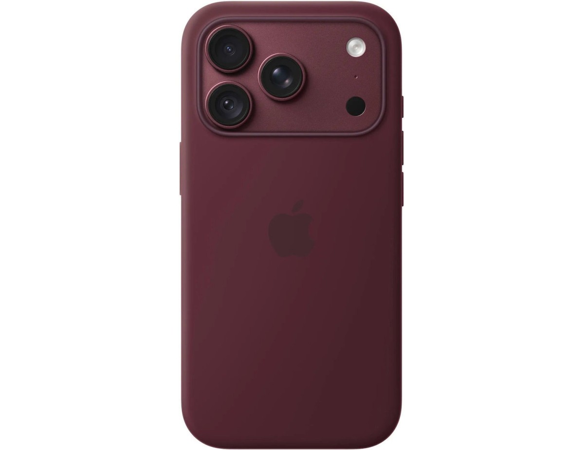 Apple Silicone Case with MagSafe for iPhone 18 Pro – Burgundy (MK8U4ZM/A) Apple Silicone Case with MagSafe for iPhone 18 Pro – Burgundy (MK8U4ZM/A)