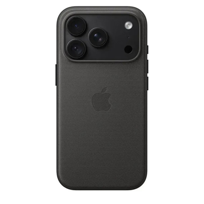 Apple iPhone 18 Pro TechWoven Case with MagSafe Black (MKD64ZM/A)
