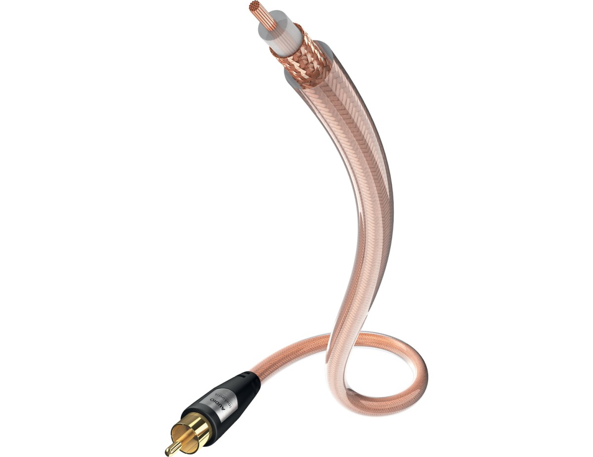 in-akustik Star Subwoofer Cable Mono Cinch - 2x Cinch 10 m