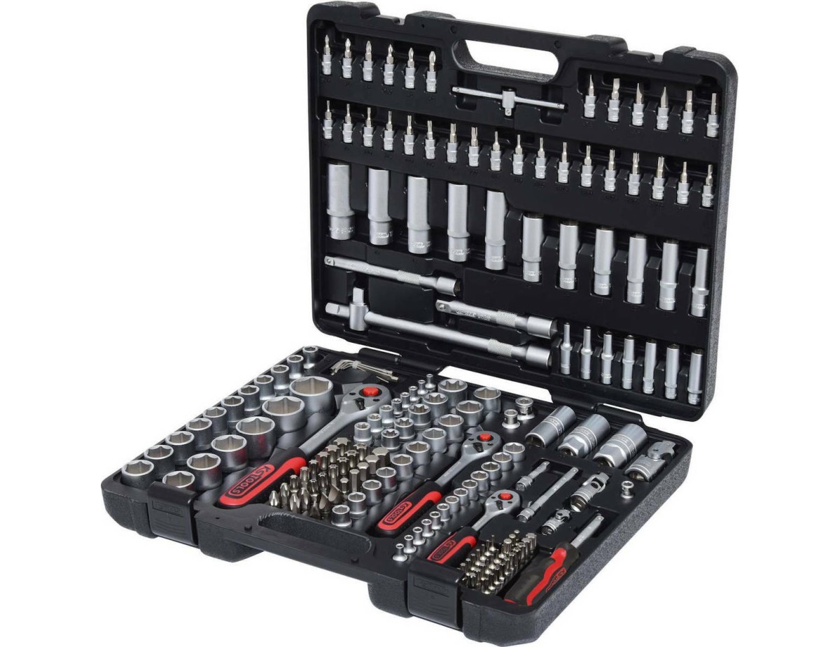 0S Tools 1/4 +3/8 +1/2 Socket Wrench-Set 179-pieces 917.0779 0S Tools 1/4 +3/8 +1/2 Socket Wrench-Set 179-pieces 917.0779