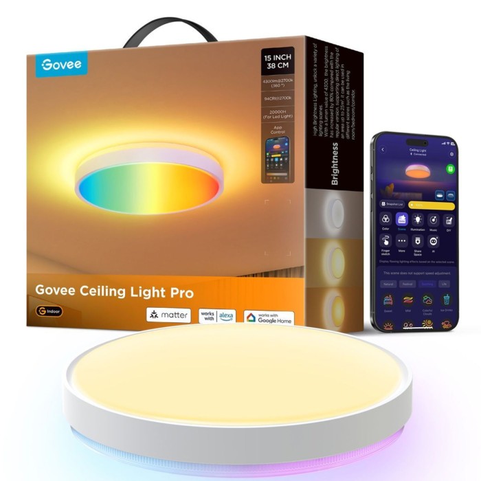 Govee Ceiling Light 38cm RGBICWW