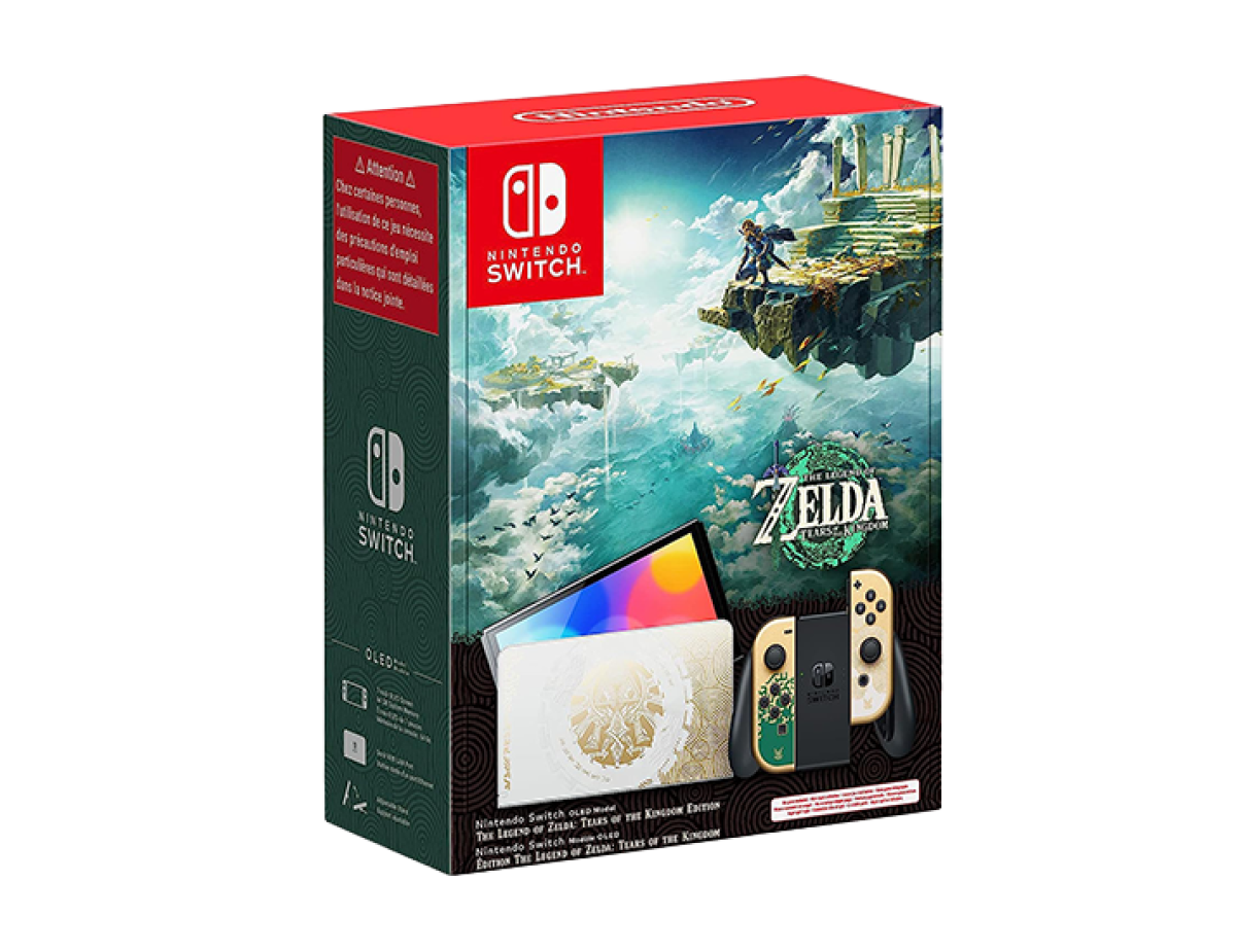 Nintendo Switch OLED Console Zelda: Tears of the Kingdom Limited Edition Nintendo Switch OLED Console Zelda: Tears of the Kingdom Limited Edition