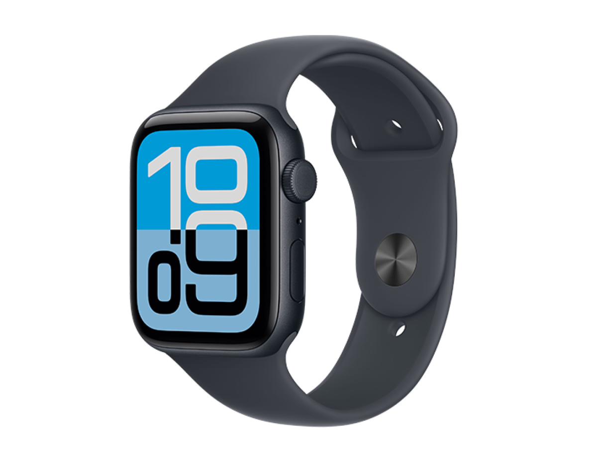 Watch Apple Watch SE 3 (2025) LTE 44mm Midnight Aluminium Case with Sport Band M/L - Midnight