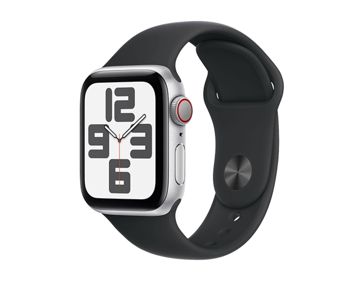 Watch Apple Watch SE2 (2024) GPS + Cellular 40mm Midnight Aluminum Case with Sport Band S/M - Midnight Watch Apple Watch SE2 (2024) GPS + Cellular 40mm Midnight Aluminum Case with Sport Band S/M - Midnight