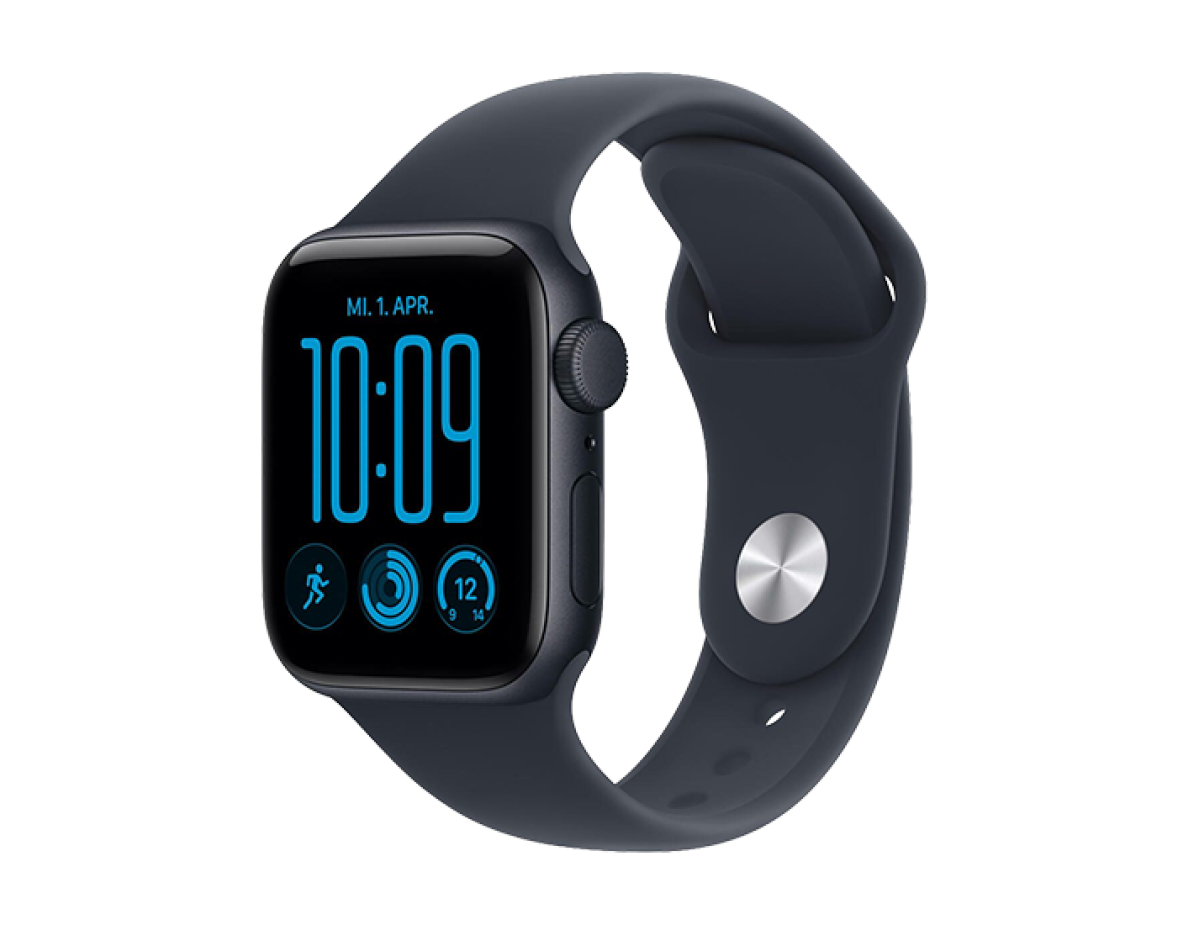 Watch Apple Watch SE 3 (2026) GPS 40mm Midnight Aluminium Case with Navy Blue Sport Band S/M - Midnight