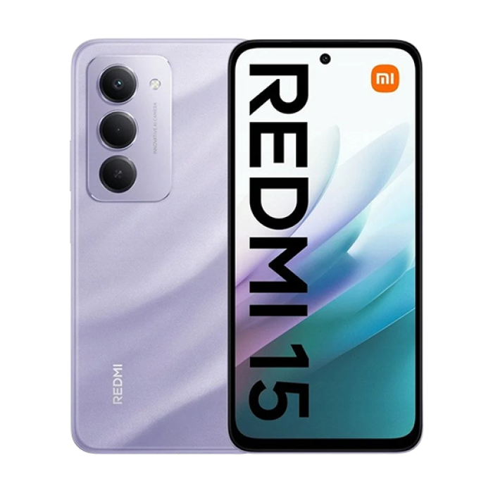 Xiaomi Redmi 15 4G Dual Sim 6GB RAM 128GB - Sandy Purple