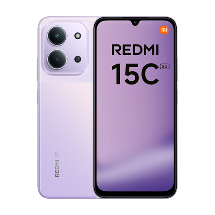 Xiaomi Redmi 15C 5G Dual Sim 4GB RAM 128GB - Dusk Purple