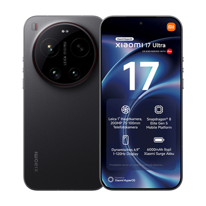 Xiaomi 17 Ultra 5G Dual Sim 16GB RAM 512GB - Black Xiaomi 17 Ultra 5G Dual Sim 16GB RAM 512GB - Black