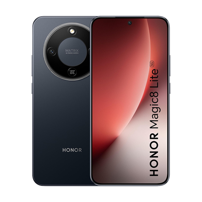 Honor Magic8 Lite 5G Dual Sim 8GB RAM 256GB - Midnight Black