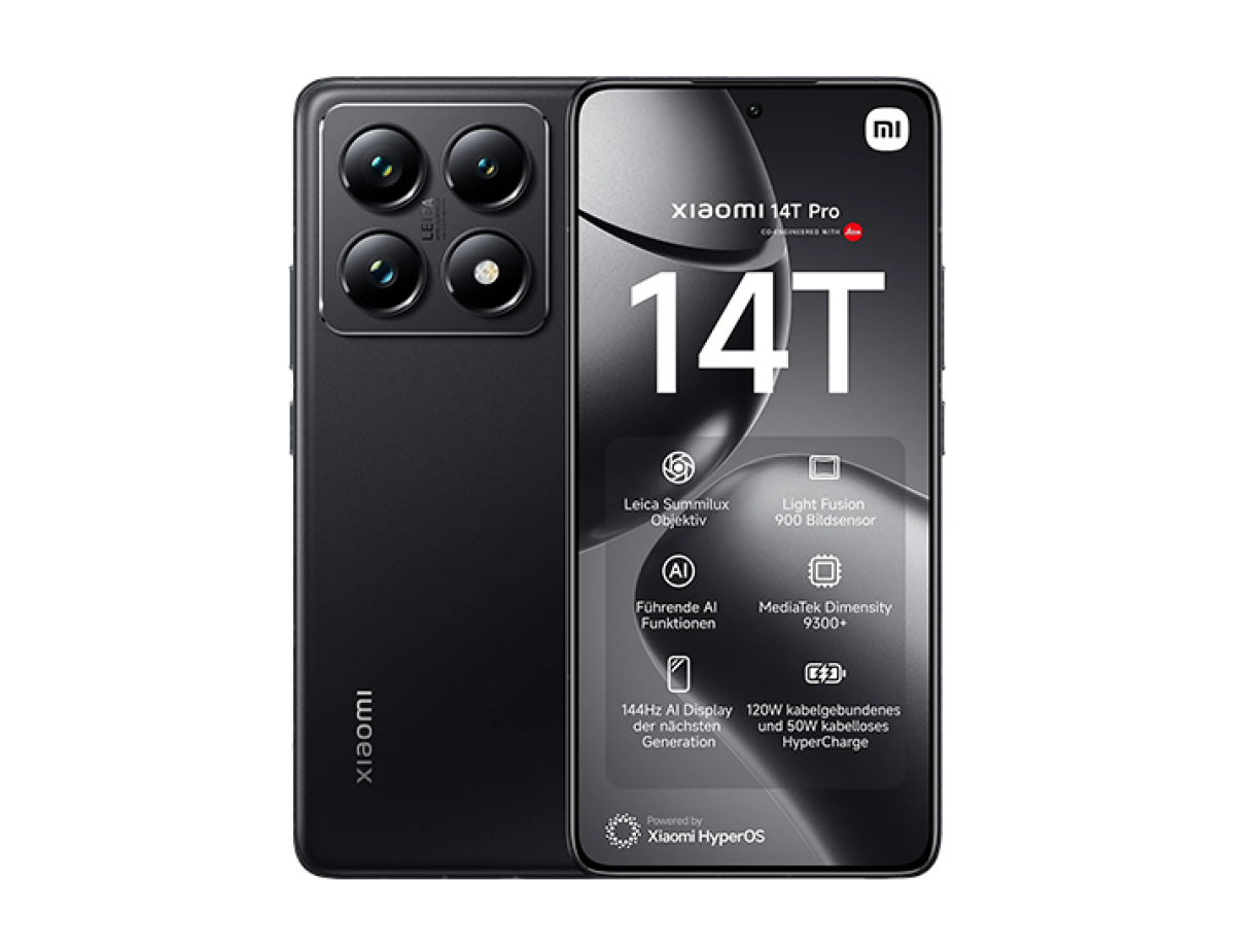 Xiaomi 14T Pro 5G Dual Sim 12GB RAM 512GB - Black Xiaomi 14T Pro 5G Dual Sim 12GB RAM 512GB - Black