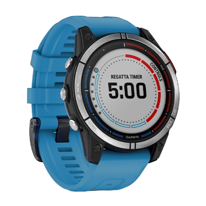 Watch Garmin Quatix 7 Standard Edition GPS 47mm Blue Band - Blue Watch Garmin Quatix 7 Standard Edition GPS 47mm Blue Band - Blue