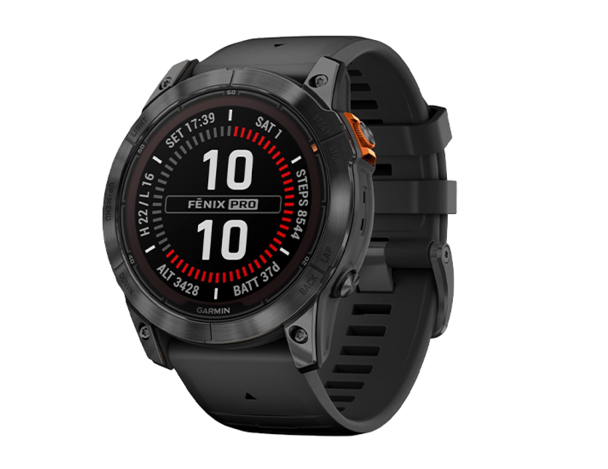 Watch Garmin Fenix 7X Pro Solar GPS 51mm Graphite Band - Slate Grey Watch Garmin Fenix 7X Pro Solar GPS 51mm Graphite Band - Slate Grey