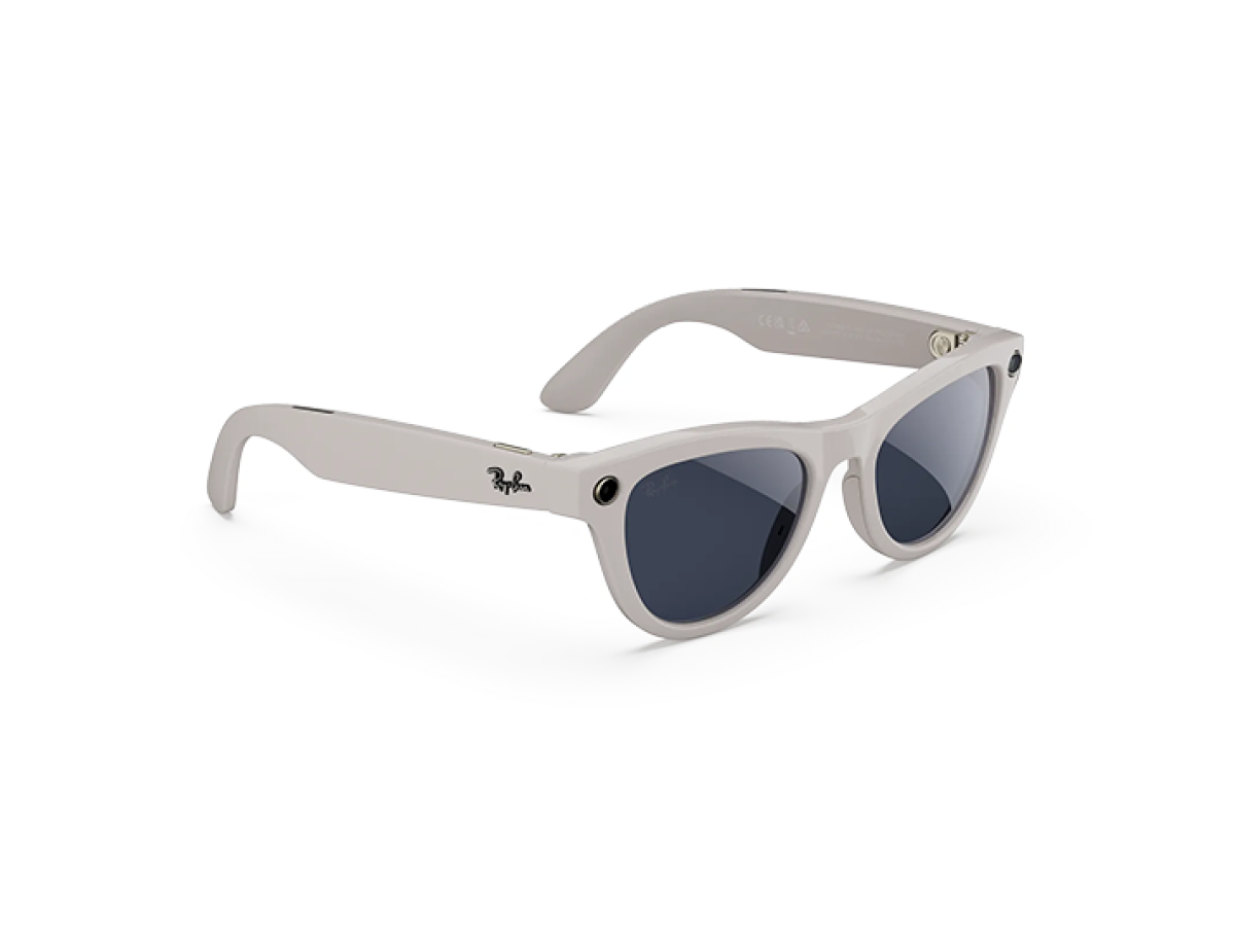 Ray-Ban Meta Skyler Gen1 AI Glasses - Shiny/Chalky Grey Transitions