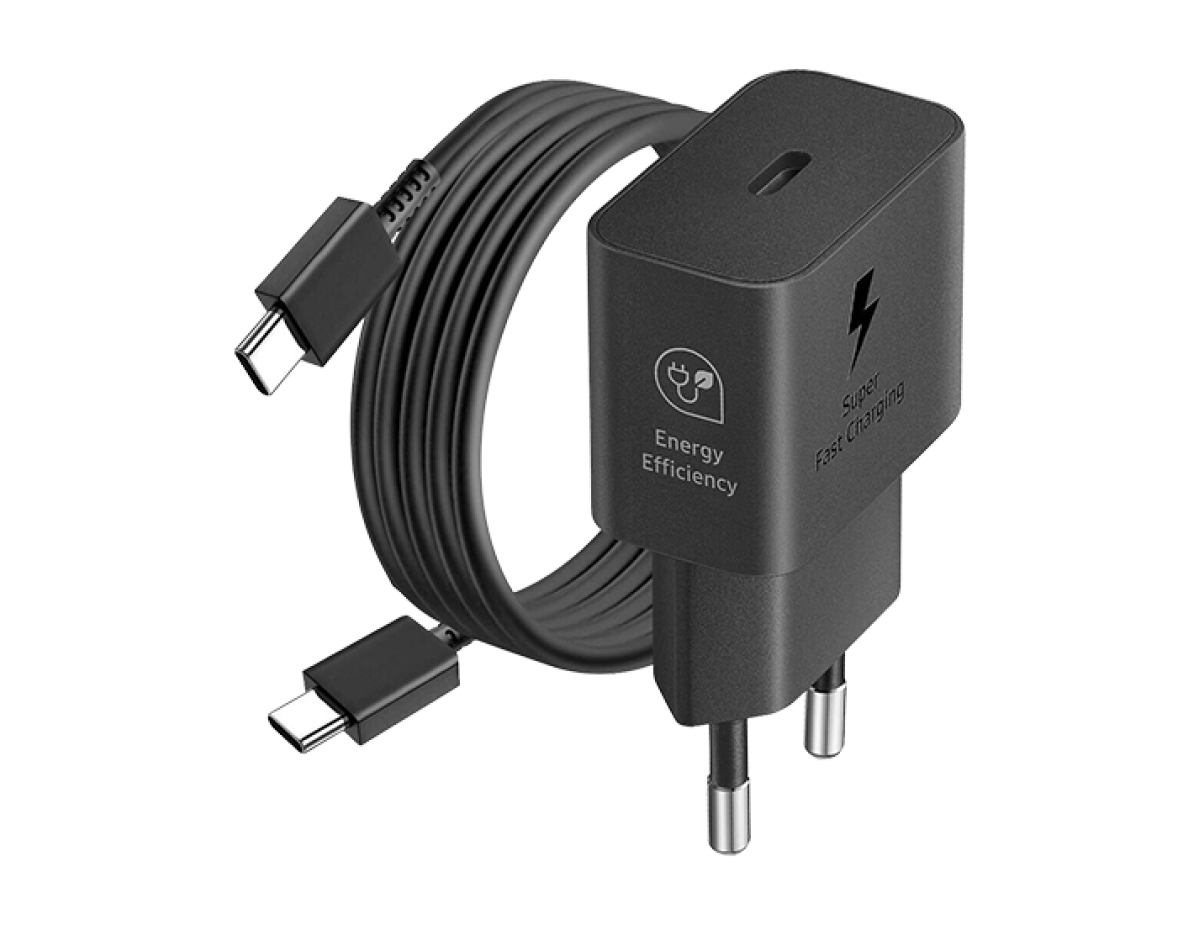 Samsung 25W USB-C Fast Adapter EP-T2510 with Cable - Black