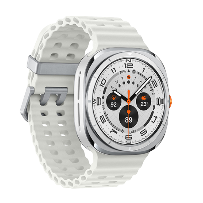 Watch Samsung Galaxy Watch Ultra L705 (2025) 47mm LTE Region East - Titanium White