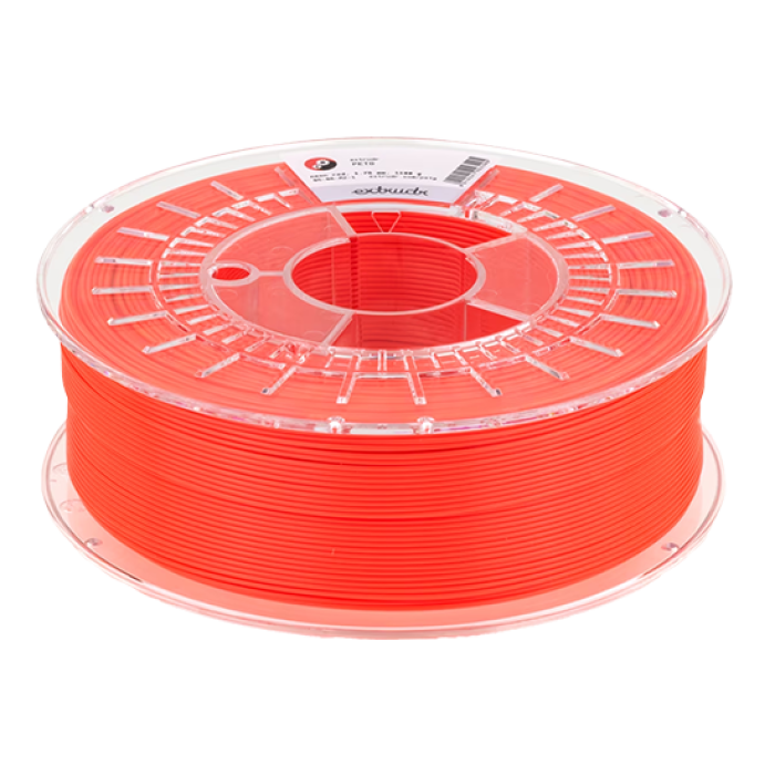 Extrudr Filament PETG 1.75 mm 1.1 kg - Neon Red Extrudr Filament PETG 1.75 mm 1.1 kg - Neon Red