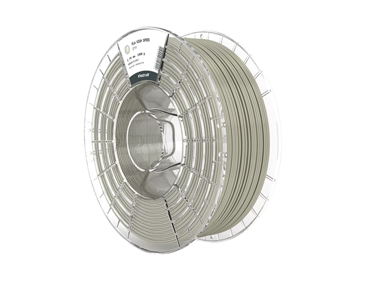 Extrudr Filament PLA HS 1.75 mm 1 kg - Grey Extrudr Filament PLA HS 1.75 mm 1 kg - Grey