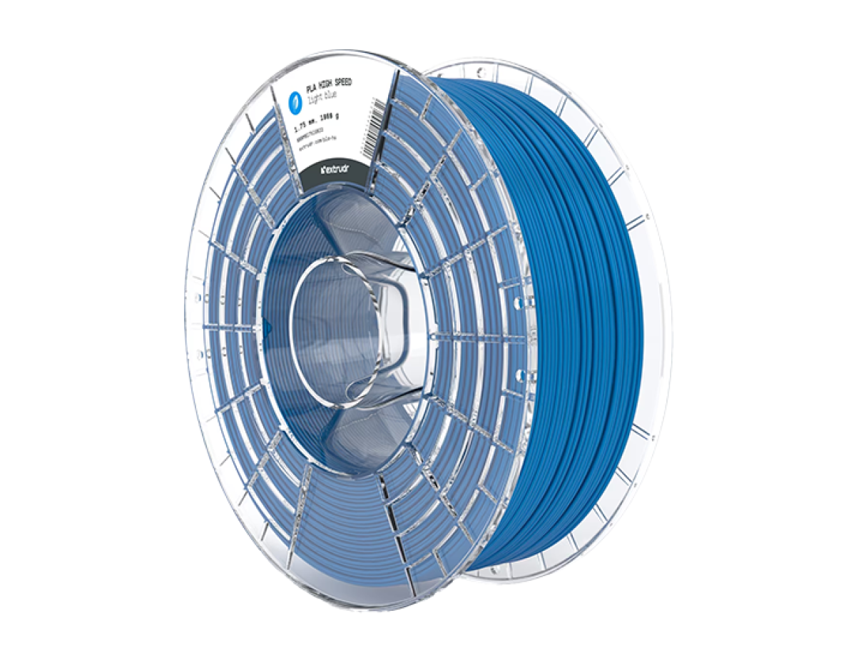Extrudr Filament PLA HS 1.75 mm 1 kg - Light Blue Extrudr Filament PLA HS 1.75 mm 1 kg - Light Blue
