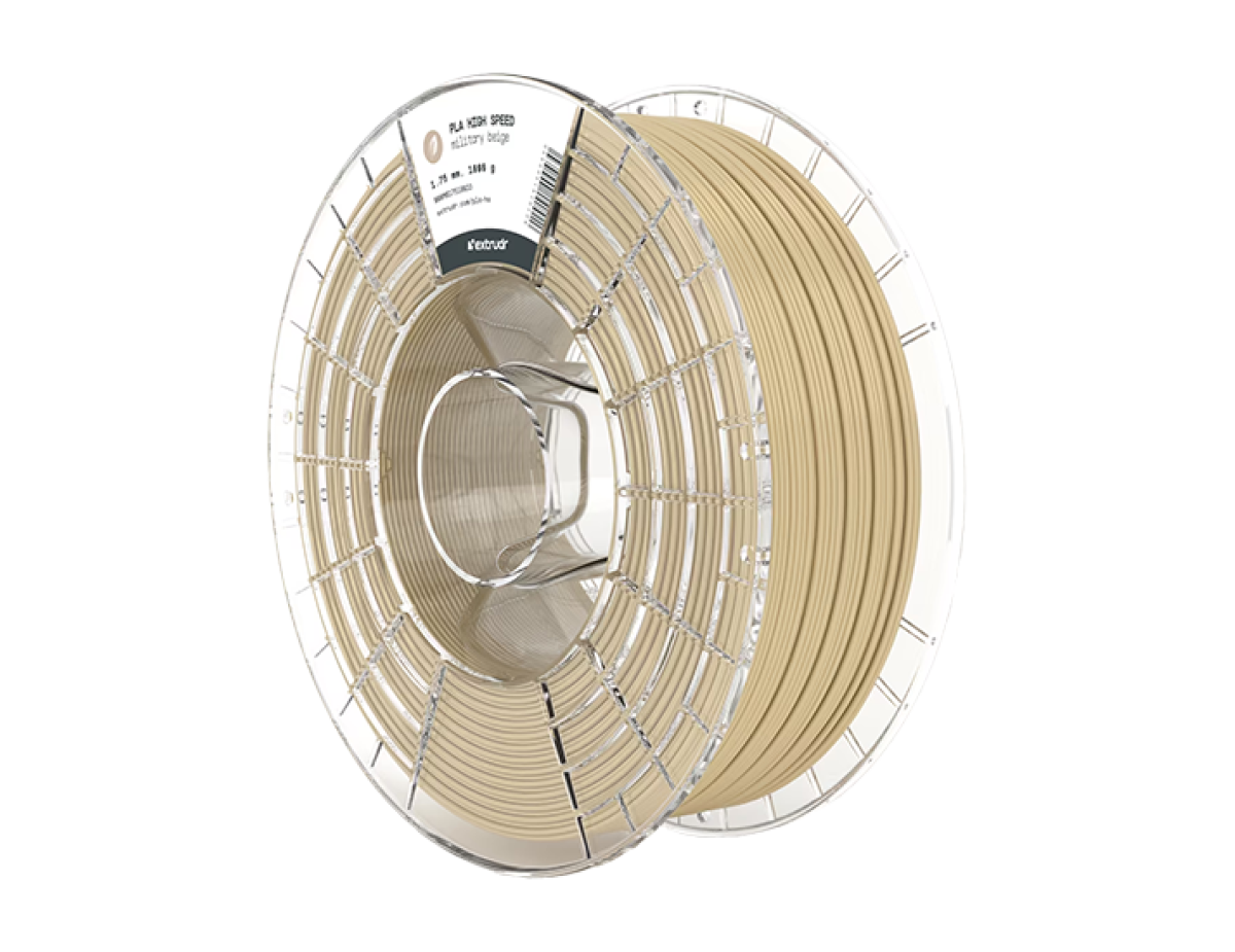 Extrudr Filament PLA HS 1.75 mm 1 kg - Military Beige Extrudr Filament PLA HS 1.75 mm 1 kg - Military Beige