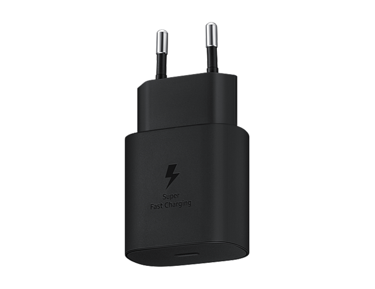 Samsung Φορτιστής Χωρίς Καλώδιο με Θύρα USB-C 25W Power Delivery Μαύρος (EP-TA800N Bulk)