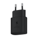Samsung Φορτιστής Χωρίς Καλώδιο με Θύρα USB-C 25W Power Delivery Μαύρος (EP-TA800N Bulk)