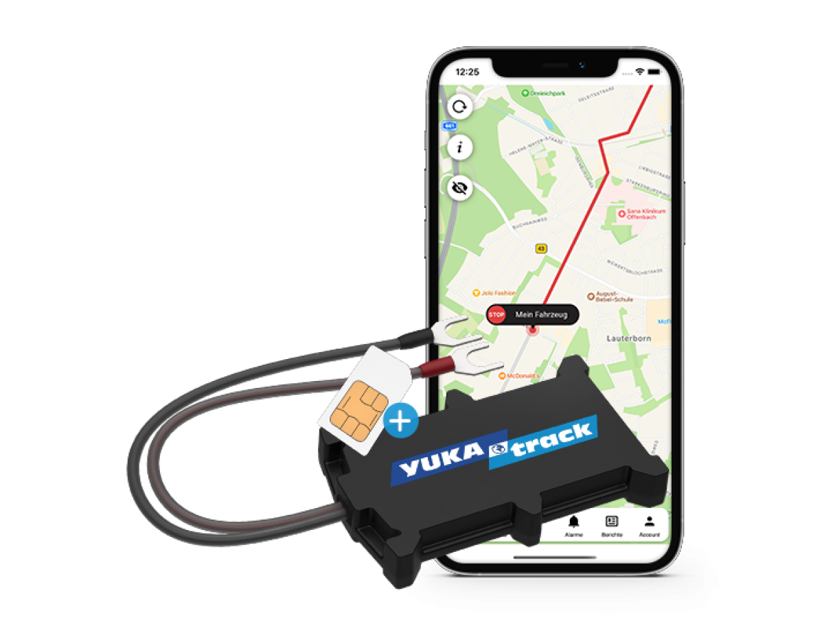 GPS Tracker Yukatrack Easywire για Αυτοκίνητα