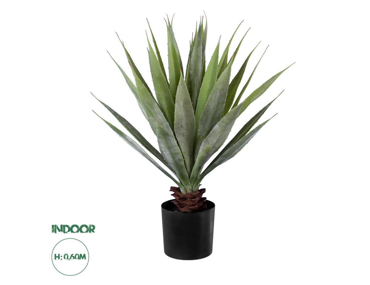 GloboStar® Artificial Garden SISAL AGAVE 20079 Τεχνητό Διακοσμητικό Φυτό Αγαύη Υ60cm