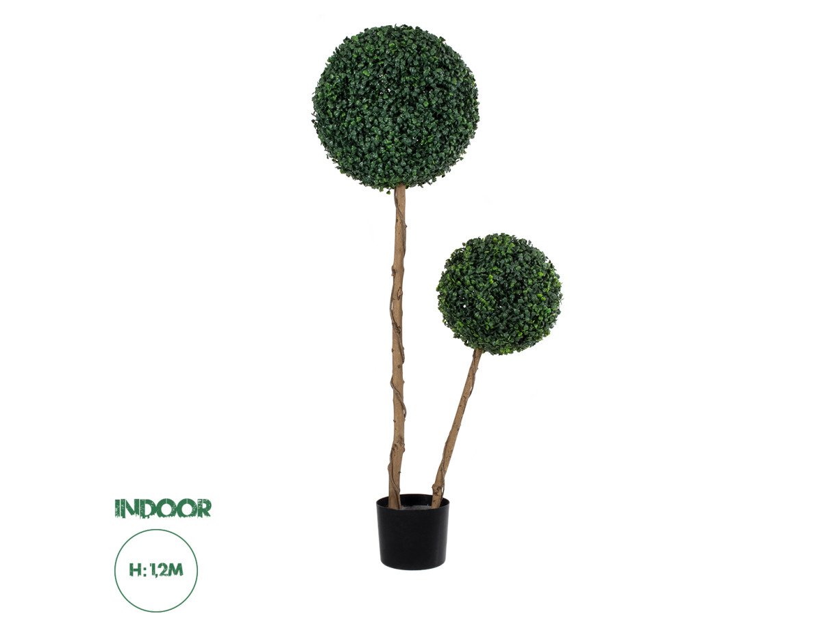 GloboStar® Artificial Garden BUXUS 20142 Τεχνητό Διακοσμητικό Φυτό Πυξός Υ120cm