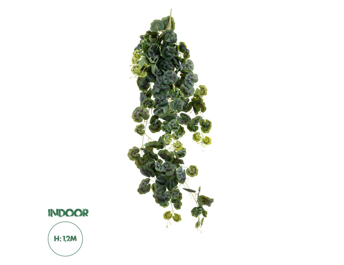 GloboStar® Artificial Garden BEGONIA HANGING BRANCH 20245 Τεχνητό Διακοσμητικό Κρεμαστό Φυτό Βεγονία Υ120cm