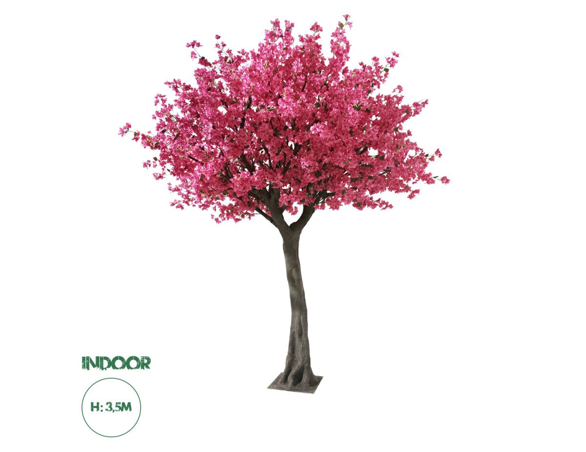 GloboStar® Artificial Garden RHODODENDRON TREE 20363 Τεχνητό Διακοσμητικό Δέντρο Ροδόδενδρο Υ350cm
