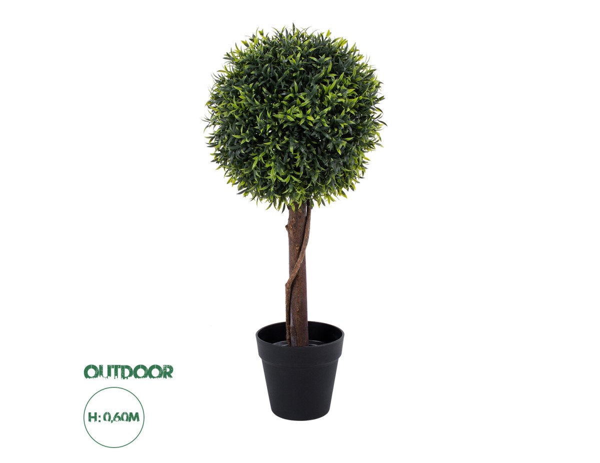 GloboStar® Artificial Garden MYRTUS 20398 Τεχνητό Διακοσμητικό Φυτό Φίκος Μυρτιά Υ60cm