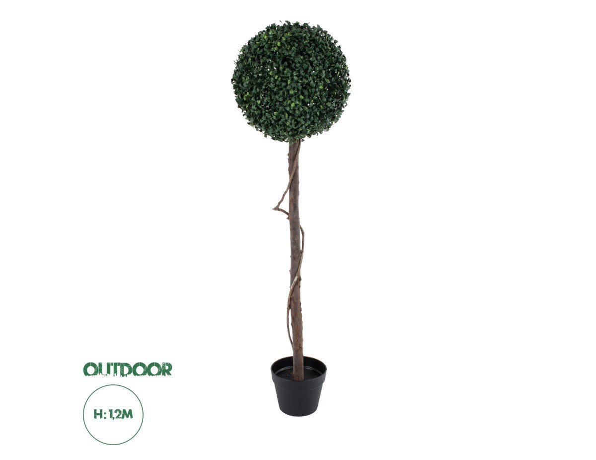 GloboStar® Artificial Garden BUXUS 20407 Τεχνητό Διακοσμητικό Φυτό Πυξός Υ120cm